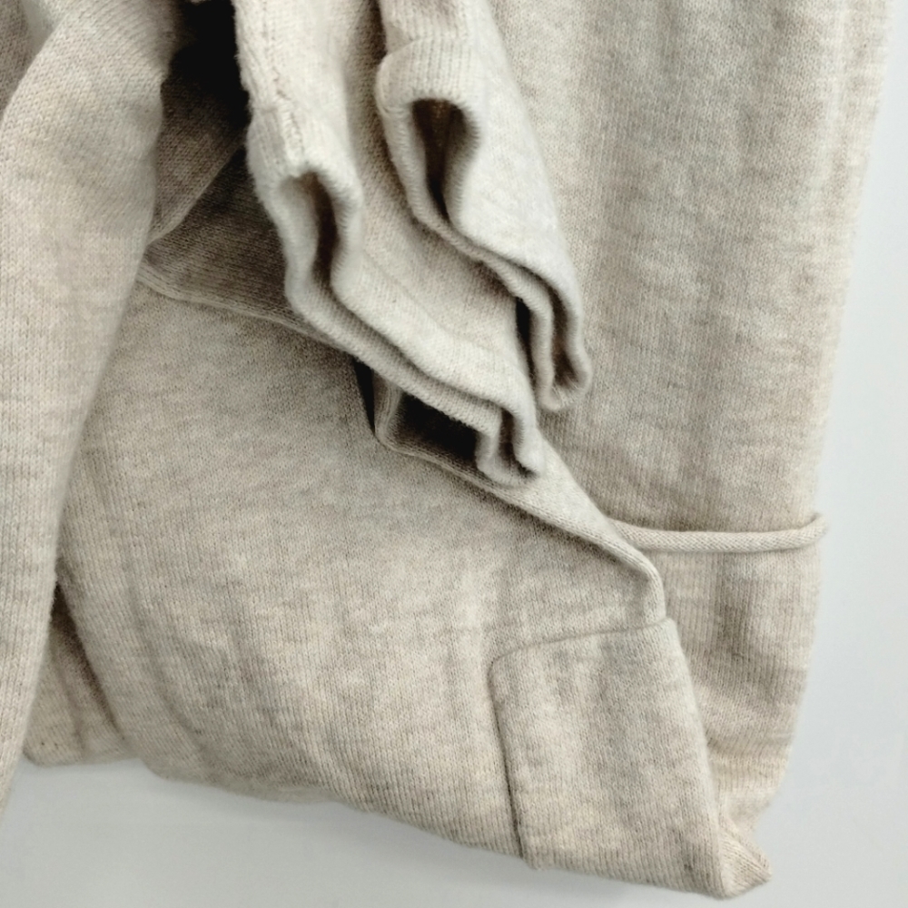 Something Navy Cotton‎ Jumpsuit Oatmeal - Picture 8 of 16